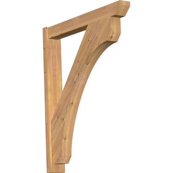 Legacy Slat Smooth Outlooker, Western Red Cedar, 5 1/2